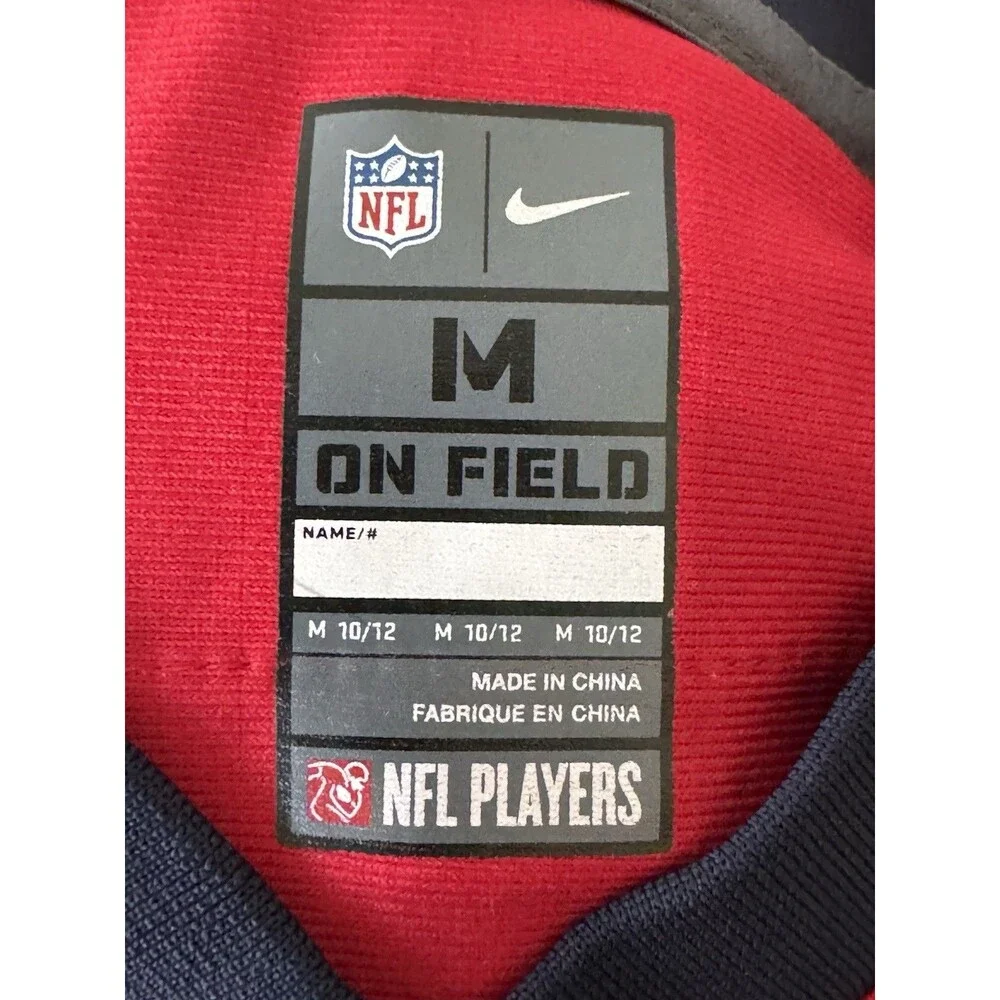 Nike Houston Texans J.J. Watt #99 Youth Jersey Red Size M 10/12 NFL On Field